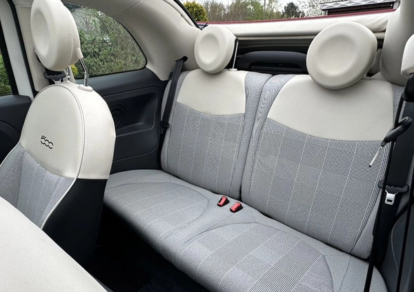 Fiat 500 cena 35900 przebieg: 107000, rok produkcji 2015 z Twardogóra małe 742